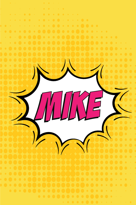 포스터 청소년 침실 만화책 제목 - TenStickers