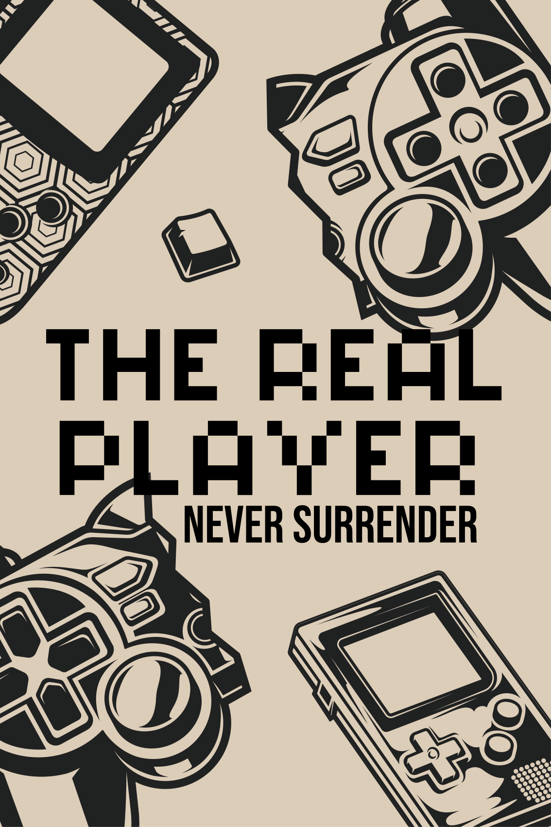 포스터 청소년 침실 진짜 플레이어 - TenStickers