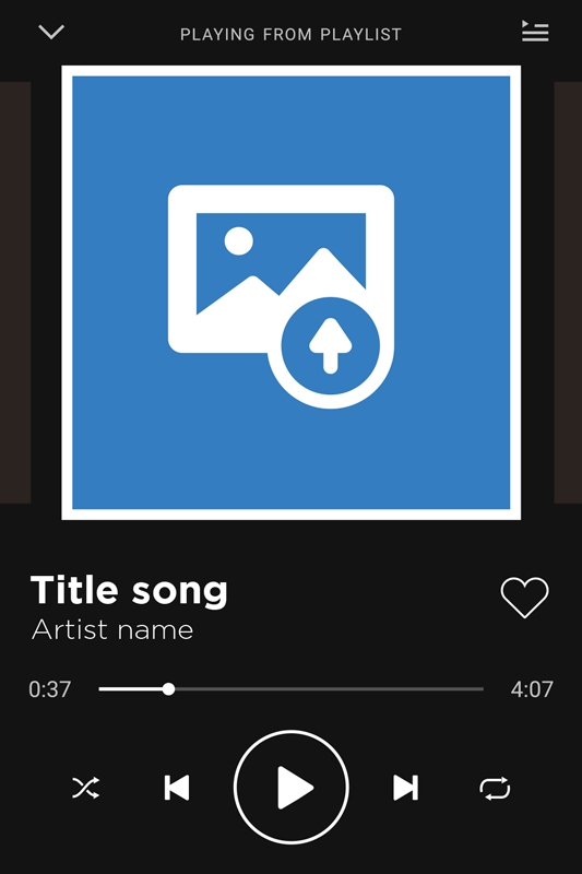 거실용 포스터 침실 스포티파이 캔버스 - TenStickers