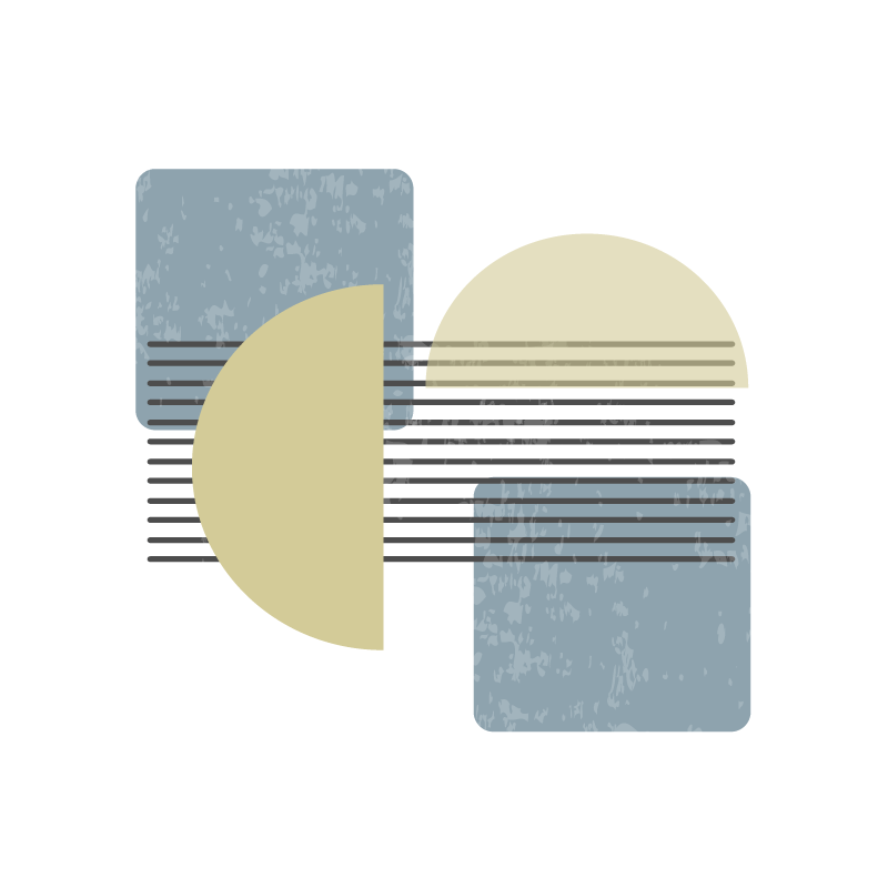 거실용 포스터 침실 현대미술 모던 디자인 - TenStickers