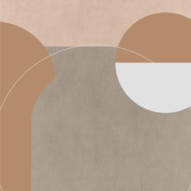 거실용 포스터 침실 불규칙 기하학 스타일 - TenStickers