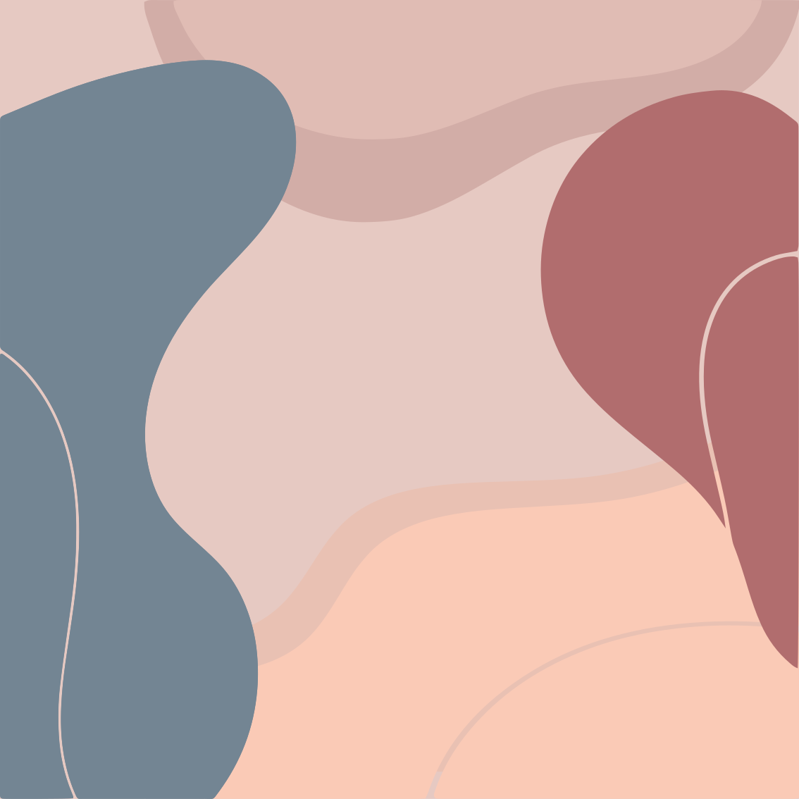 거실용 포스터 침실 부드러운 벽 아트 색상 - TenStickers