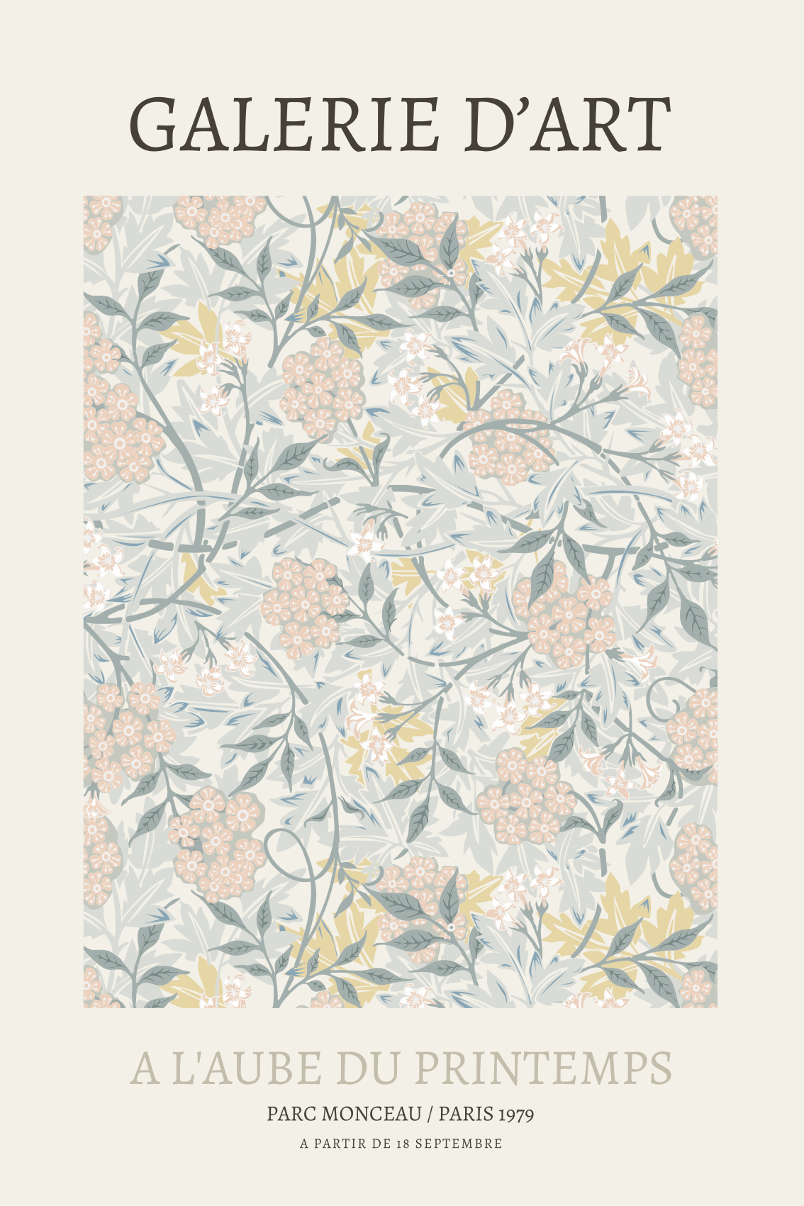 문구가 있는 포스터 아트 갤러리 포스터 - TenStickers