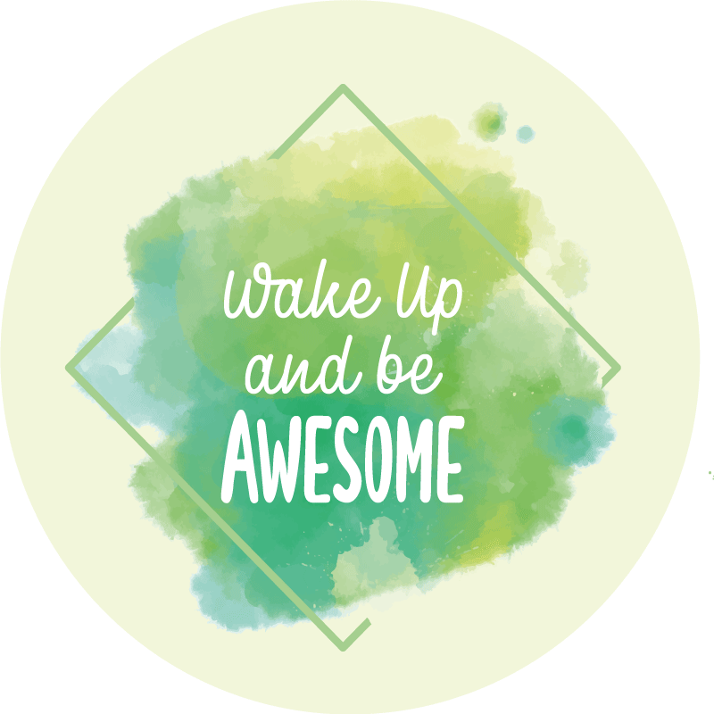 문구가 있는 포스터 비범함을 발휘하세요 - TenStickers