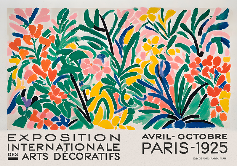 예술적 포스터 자연주의 미술 전시회 - TenStickers