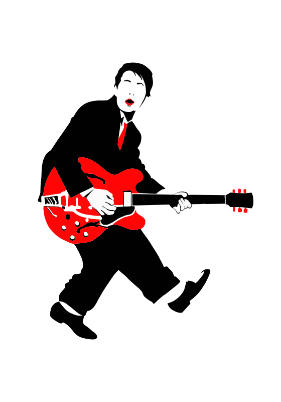 음악 포스터 1955년으로 돌아가 - TenStickers