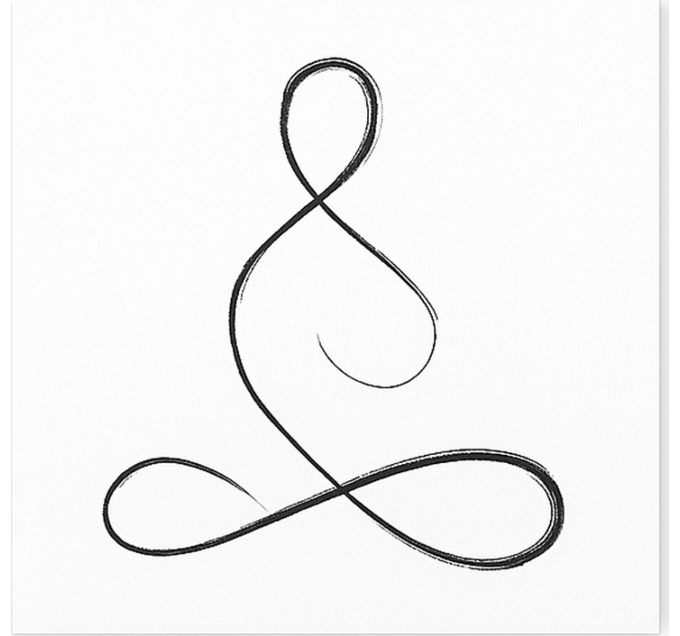 스포츠 박스 호흡 요가 디자인 - TenStickers