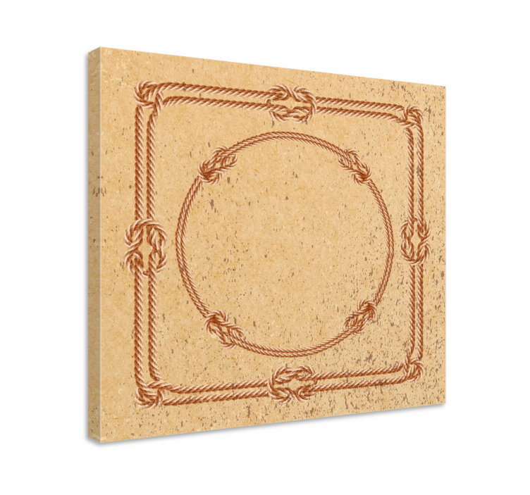 선원 매듭 해상 캔버스 인쇄 - TenStickers