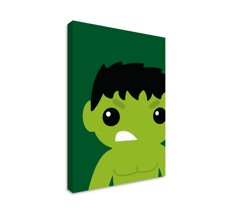 Superhéroes hulk infantil 슈퍼 히어로 사진 - TenStickers