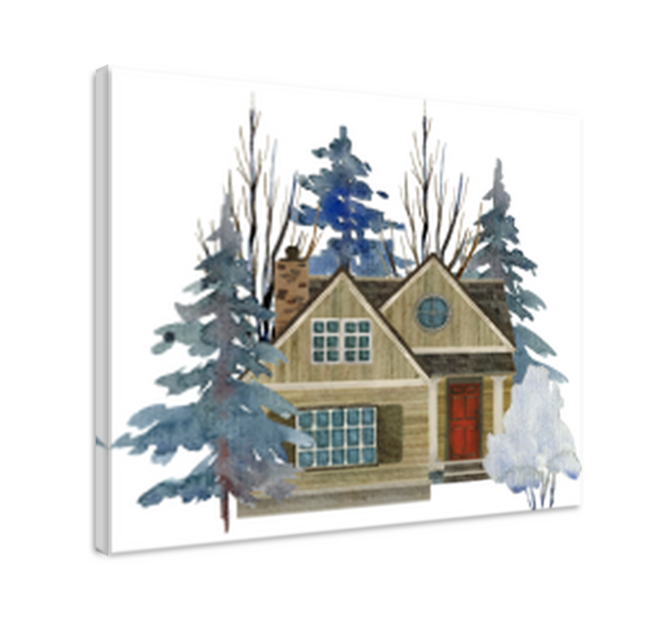 소박한 스타일 소박한 캔버스 아트 - TenStickers