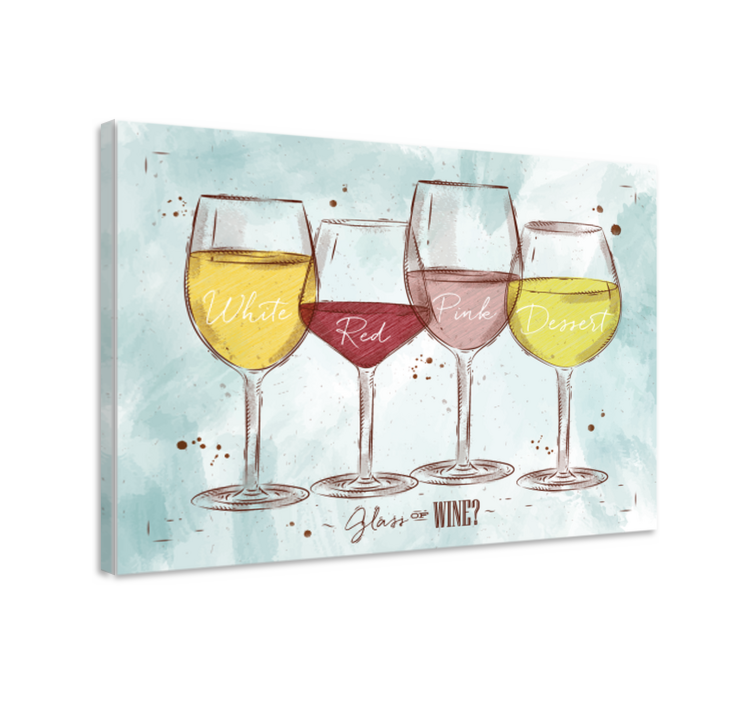 Rustico vino 소박한 캔버스 아트 - TenStickers