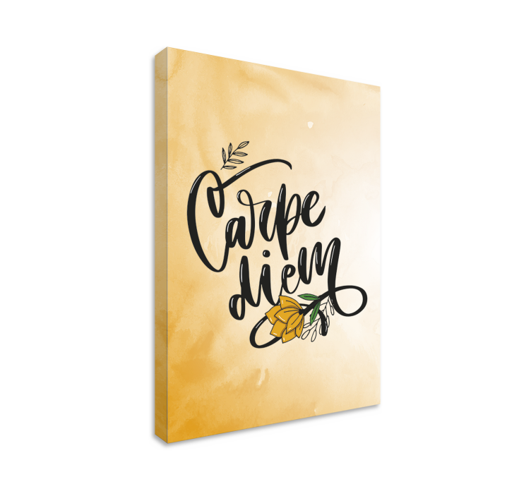 쉼표가 반전된 상자 - 하루를 잡아라 플로랄 - TenStickers