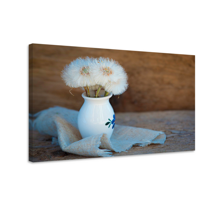 꽃과 식물이 있는 그림 민들레 퍼프 부케 - TenStickers