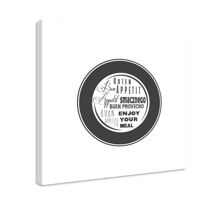 쉼표가 반전된 상자, 맛있는 식사를 즐기세요 - TenStickers