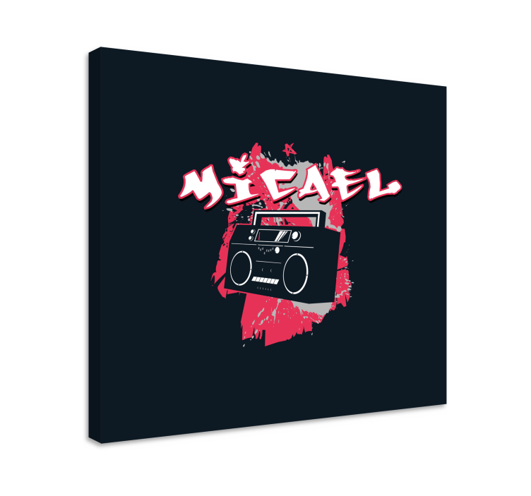 현대 회화 도시 오디오 분위기 - TenStickers