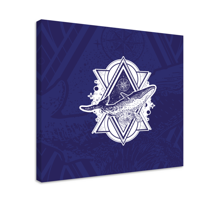 박스 선박 고래 천체 디자인 - TenStickers