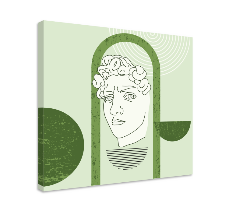 예술적 회화 스타일화된 인간 형상 - TenStickers