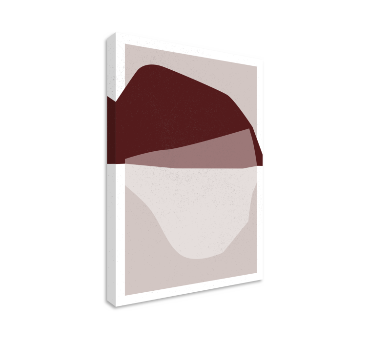 현대 회화 추상 형태 융합 - TenStickers