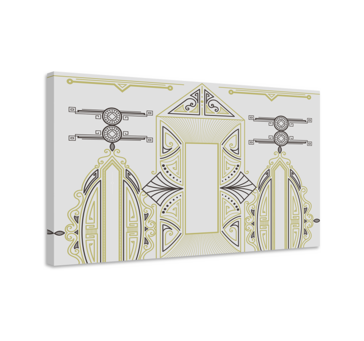 현대 회화 기하학적 형태 배열 - TenStickers