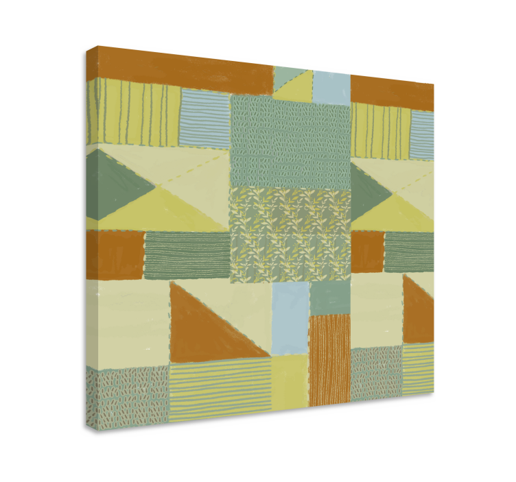 장식 그림 혼합 패턴 패치워크 - TenStickers