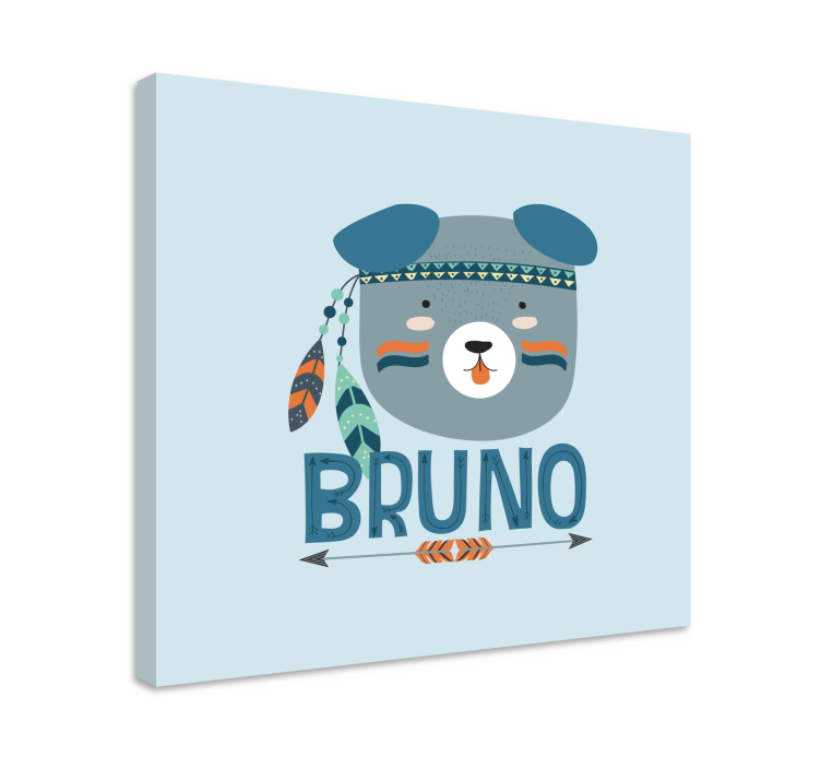 동물 그림 장난기 가득한 곰 일러스트레이션 - TenStickers