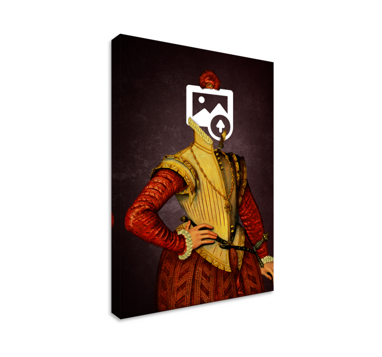 귀족 고양이 캔버스 프린트 - TenStickers