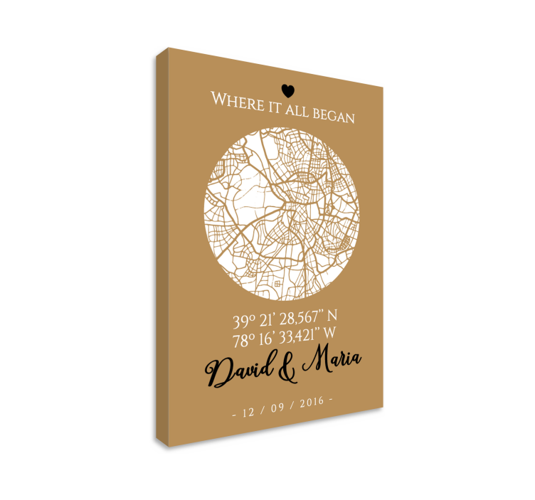 개인화 된 캔버스가 시작된 곳 - TenStickers