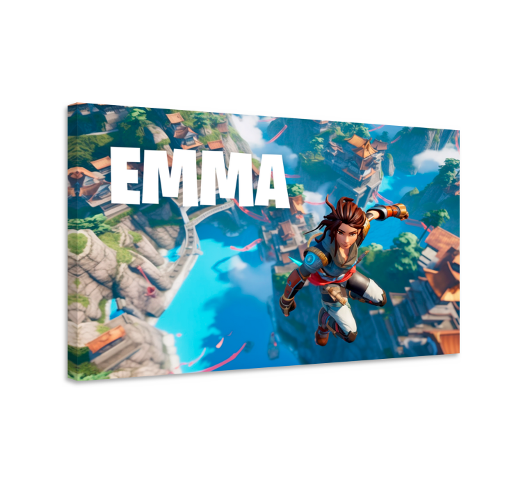 사용자 지정 가능한 프레임 비행하다 - TenStickers