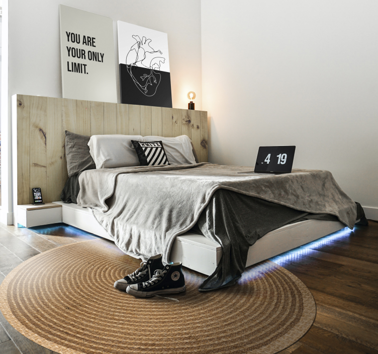 간단한 영감 텍스트 사무실 벽 인쇄 - TenStickers