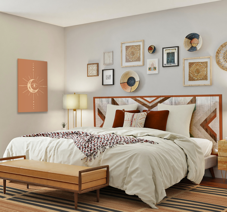 요약 표 천체 초승달 디자인 - TenStickers