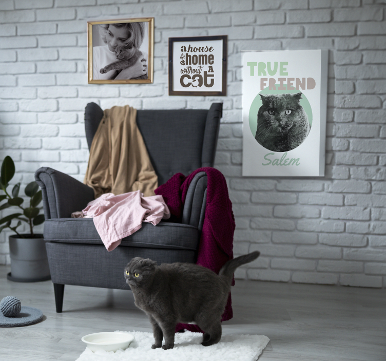 사용자 지정 가능한 프레임 참신한 친구 - TenStickers