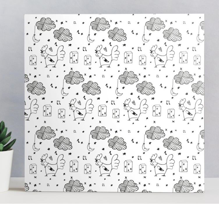 동물 그림 매력적인 깃털 친구들 - TenStickers