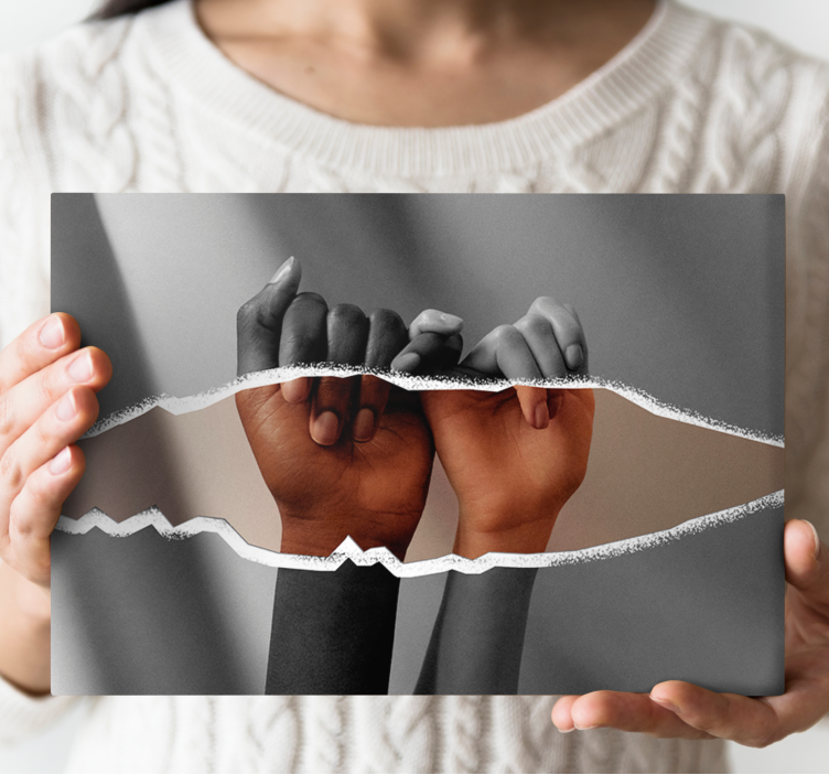 인물 및 수치 표 손을 모으다 - TenStickers