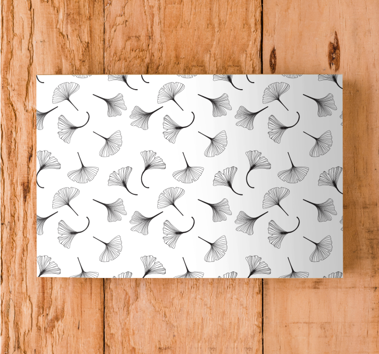 꽃과 식물이 있는 그림 은행나뭇잎 영감 - TenStickers