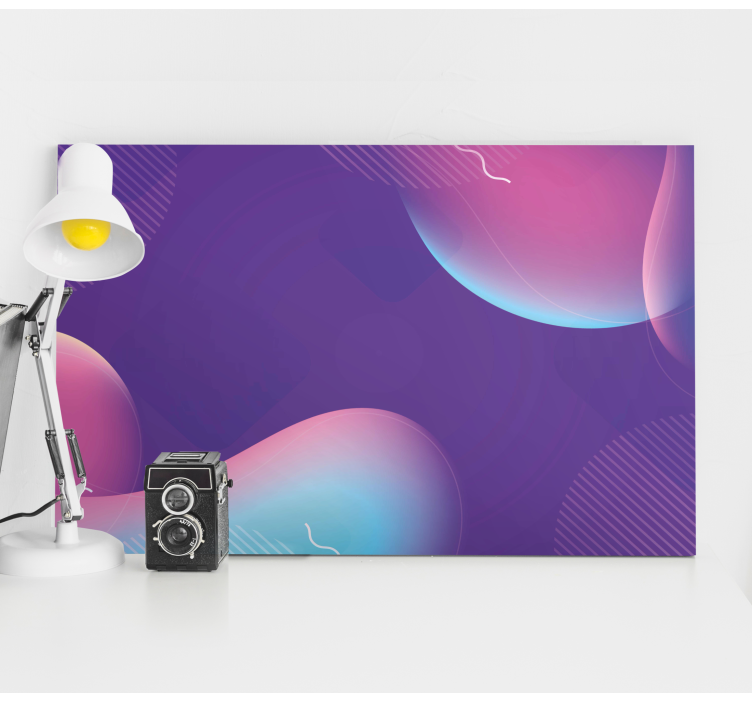 현대 회화 추상 유동 형태 - TenStickers