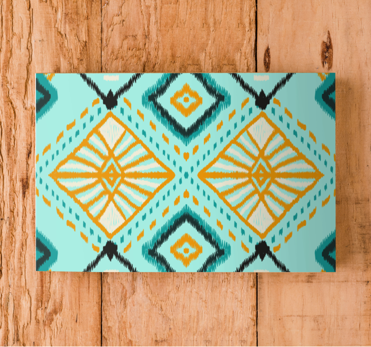 음악 스타일 차트 기하학적 모티프 아트 - TenStickers