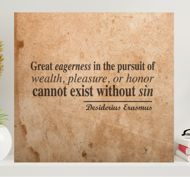 쉼표가 반전된 상자, 열정과 부의 상징 - TenStickers