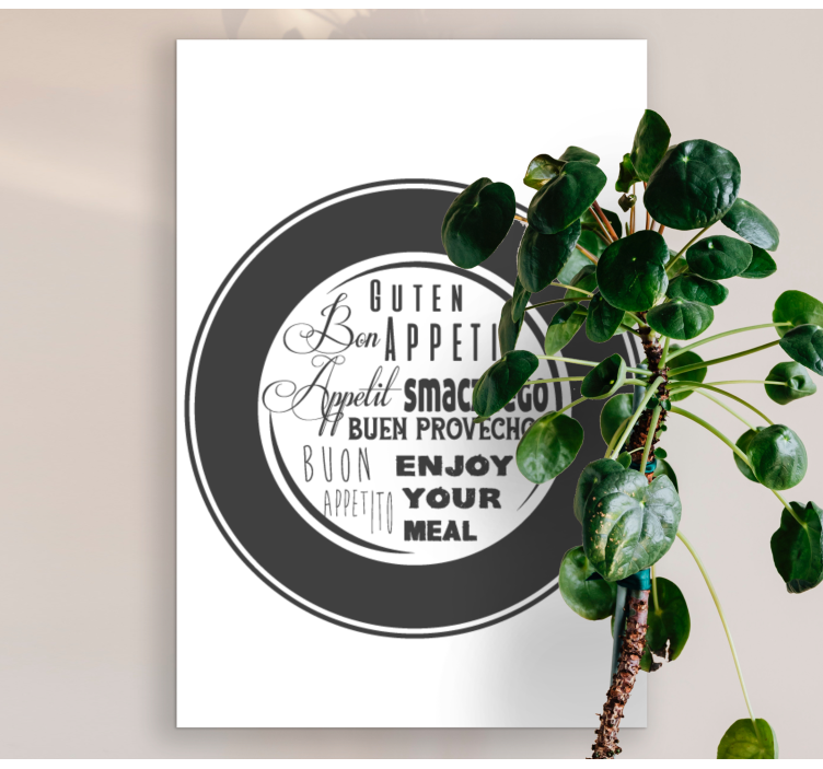 쉼표가 반전된 상자, 맛있는 식사를 즐기세요 - TenStickers