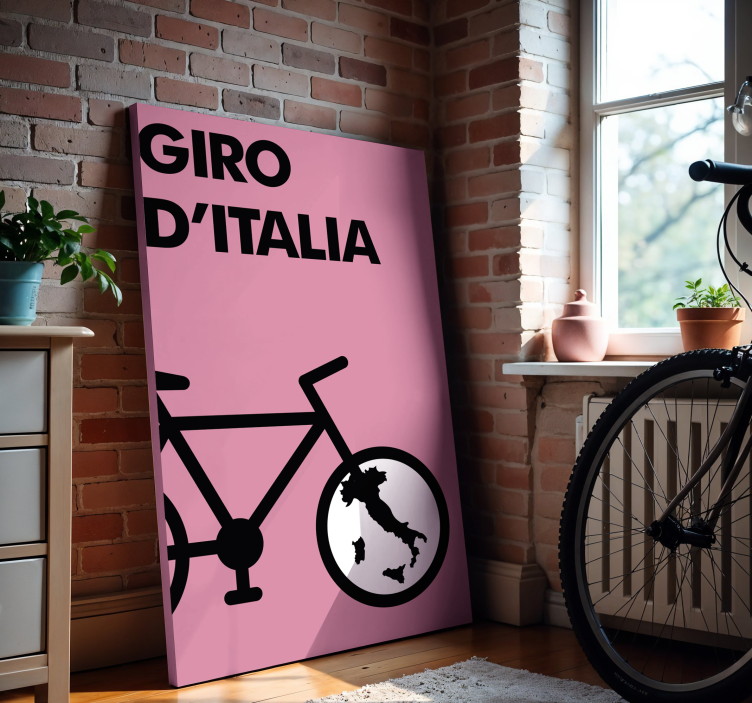 스포츠 박스 giro d'italia 아이콘 - TenStickers