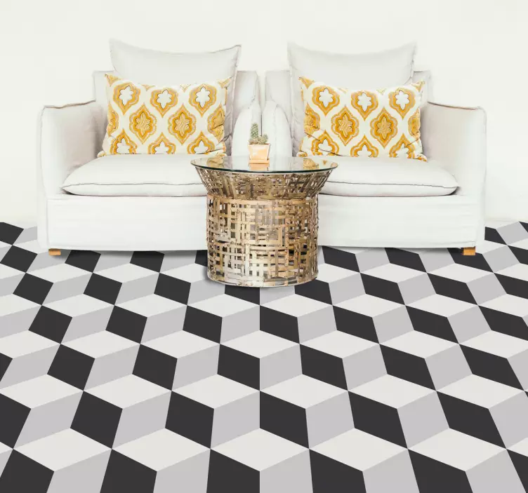 3d 층 바닥 비닐 스티커 - TenStickers