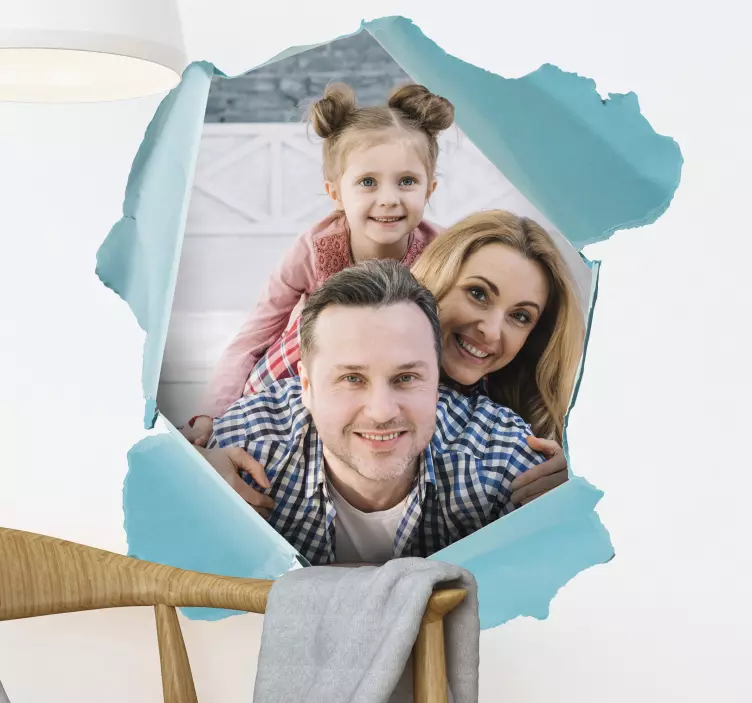 꽃 벽 스티커 핑크 플로럴 버스트 - TenStickers