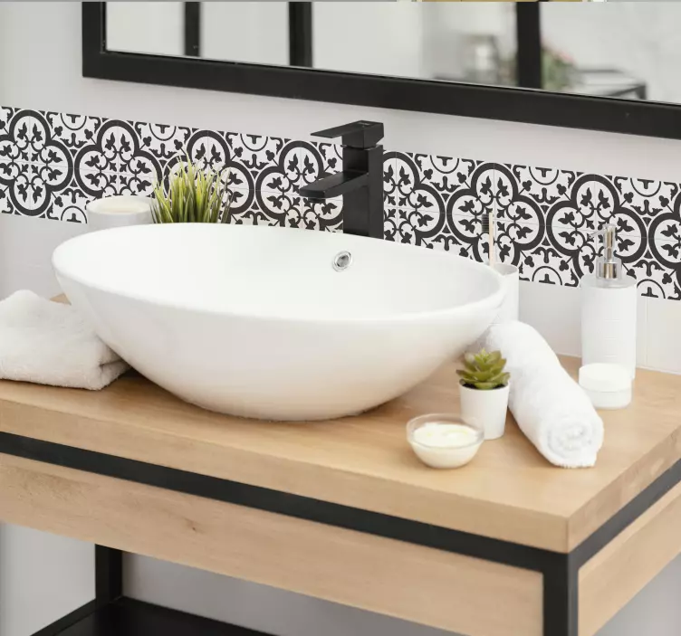 모로코 타일 벽 스티커 - TenStickers