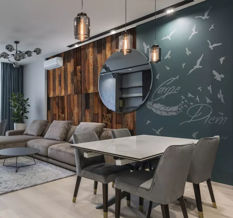 Carpe diem 벽 스티커 - TenStickers