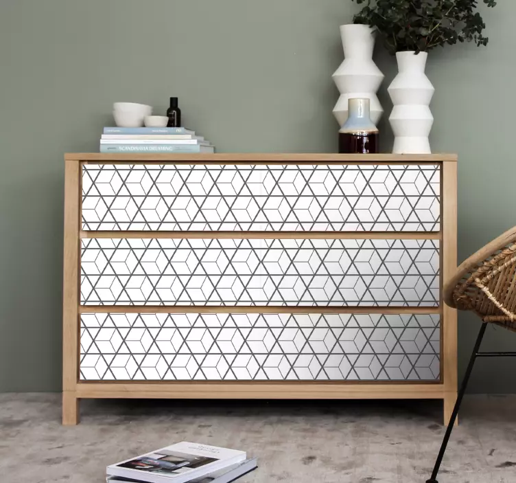 스칸디나비아 모티브 가구 스티커 - TenStickers