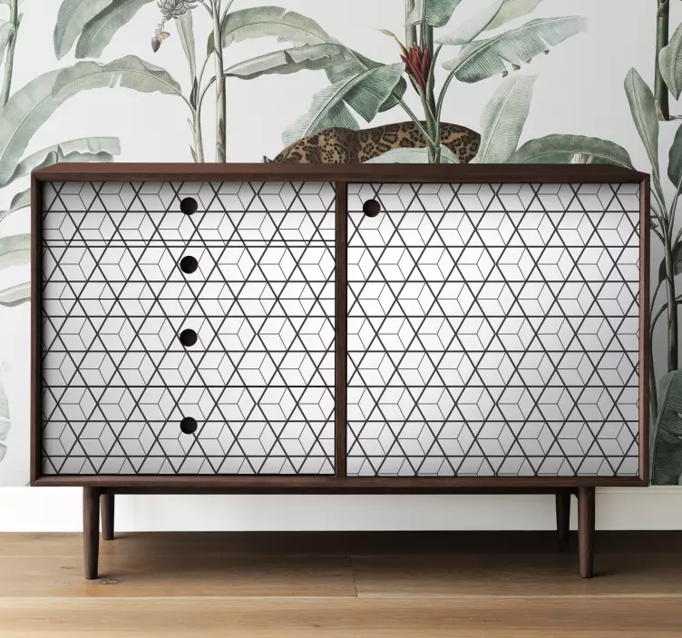 스칸디나비아 모티브 가구 스티커 - TenStickers