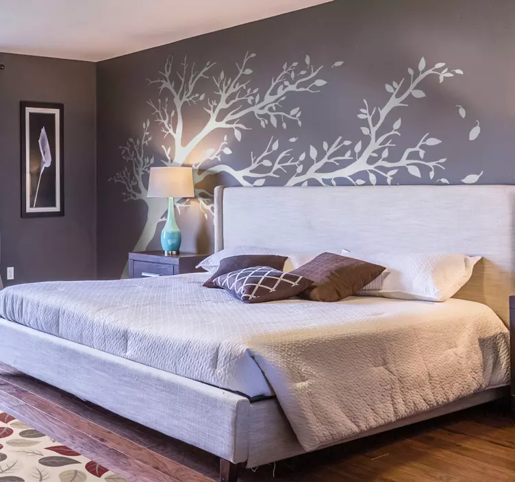 바람 나무 벽 스티커 - TenStickers