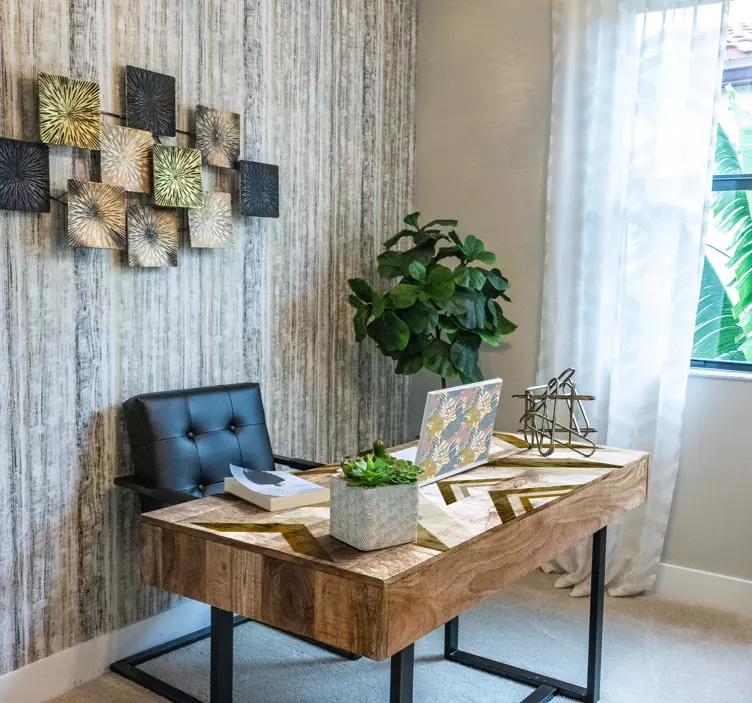 노트북용 스킨 식물 잎 패턴 - TenStickers