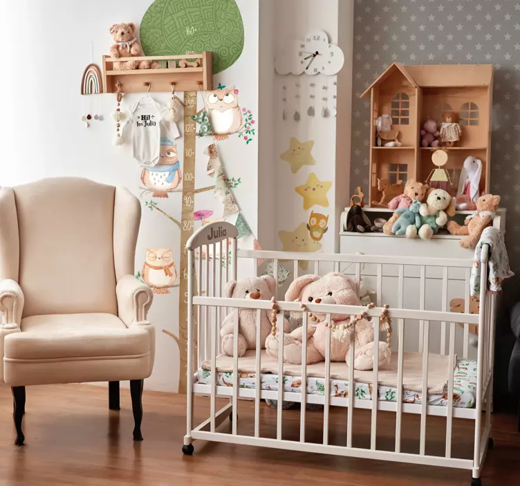 별 보육 벽 스티커 - TenStickers