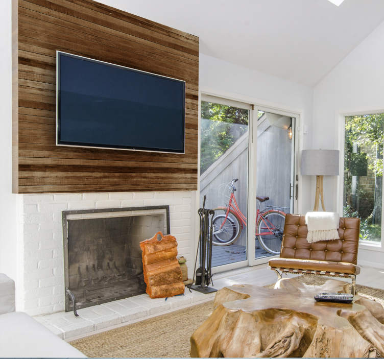 가구 스티커 목재 리스톤 - TenStickers