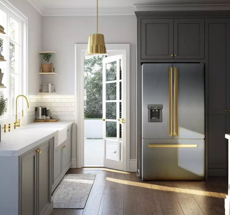 냉장고 스티커 비닐 냉장고 철 - TenStickers